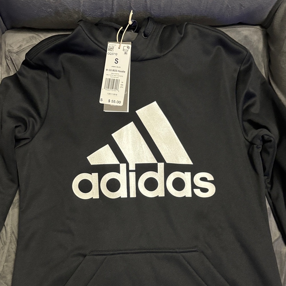 Adidas Men's Turtleneck Sweater in Black and White